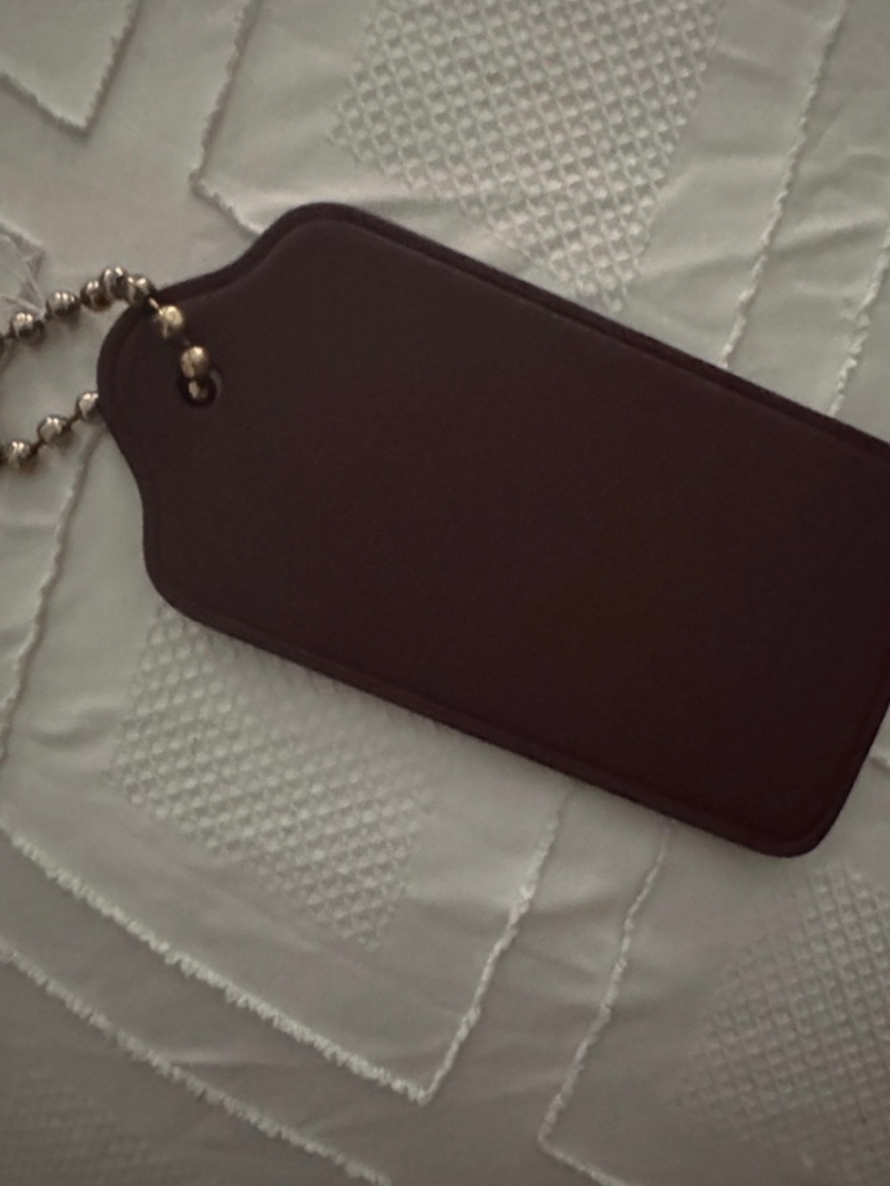 Coach Tag for bag